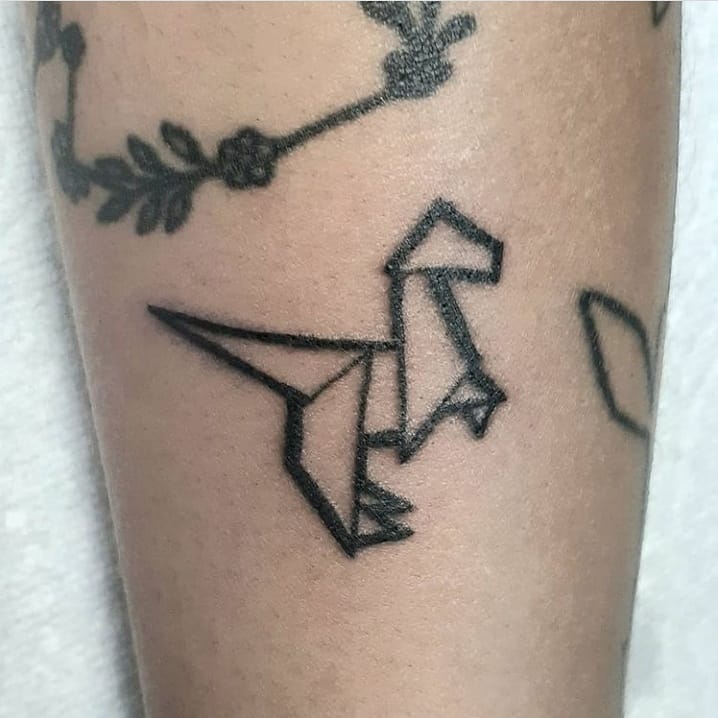 Paper Crane by Krystel Ivannie: TattooNOW